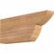 Ekena Millwork Crestline Smooth Rafter Tail, Western Red Cedar, 3 1/2"W x 10"H x 24"L RFT04X10X24CRE00SWR - alternate 1